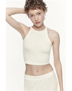 Топ-майка домашний облегающий в рубчик Befree