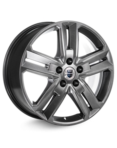 Диски R18 5x114,3 8J ET50 67,1 Backfire (КС763) алмаз черный K&k