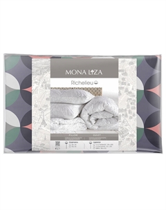 Одеяло Richelieu 140х205см, чехол 100%х/б арт.5095280/3 Мона лиза