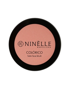 Румяна для лица COLORICO компактные сатиновые тон 405 Розово-бежевый Ninelle