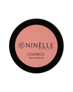 Румяна для лица COLORICO компактные сатиновые тон 404 Розовый Ninelle