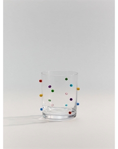 Стакан из стекла с фактурным декором Sela