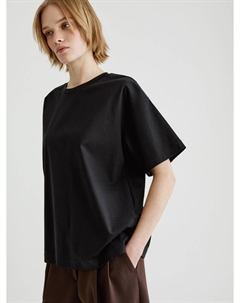 Футболка оверсайз из мерсеризованного хлопка Sela