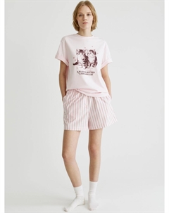 Домашние шорты в полоску Sela