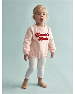 Свитшот-боди с новогодним принтом для малышей Sela