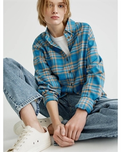 Рубашка оверсайз из хлопка Sela