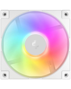 Вентилятор для корпуса FD12 ARGB WH 120mm, 400-2050rpm, 64.2CFM, 27.6dBa, 4-pin PWM Color BOX Deepcool