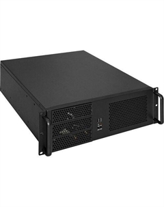 Корпус для сервера монтируемый в стойку Pro 3U390-08, 3U, 800 Вт, черный Exegate