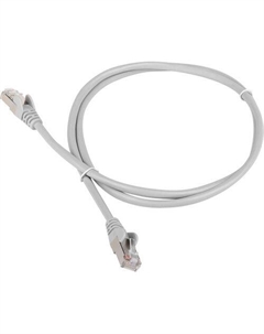 Патч-корд LanMaster вилка RJ-45, вилка RJ-45, кат.5E, LSZH, 5м, серый Lanmaster