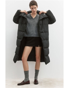 Пуховик стеганый на натуральном утеплителе Befree