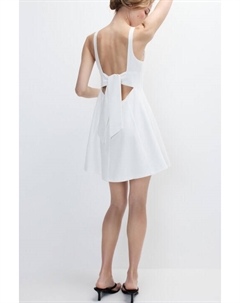 Платье мини с бантом на спине Befree