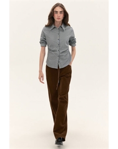 Рубашка приталенная в клетку Befree