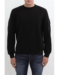 Свитшот хлопковый с карманами на рукавах Antony morato