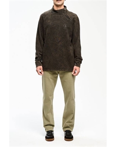 Свитшот хлопковый с воротником на кнопках Gjo.e