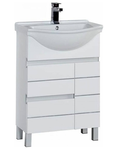 Тумба под раковину Aquanet Доминика 60 белый (00171684)
