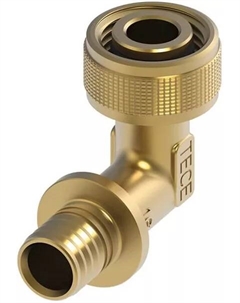 Быстросъемное соединение flex, угловое, кремнистая бронза 16 х 1/2" 708631 Tece