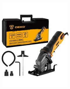 Дисковая (циркулярная) пила CS1050-D 083-1103, в кейсе, 1050 Вт, 85 мм, диск Деко