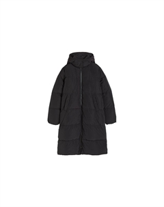Стеганая куртка женская черный H&m