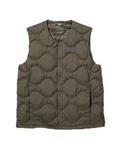 Жилет мужской, 57 оливковый Uniqlo