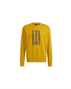 Мужская толстовка с капюшоном, Золотой Adidas