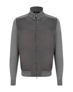 Кардиган с замшевой отделкой Zilli