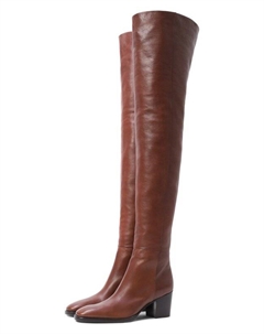 Кожаные ботфорты Odéon 70 Saint laurent