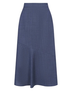 Шерстяная юбка Boss