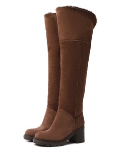 Замшевые сапоги Concept 60 Casadei