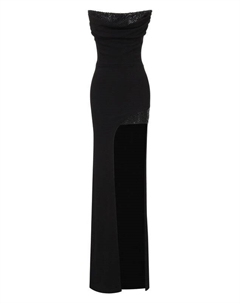 Платье с отделкой стразами Kamilla purshie