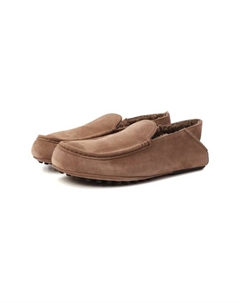 Замшевые мокасины Slipper Tod's
