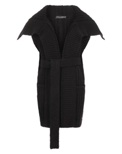 Жилет из шерсти и кашемира Dolce&gabbana