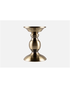 Подсвечник Taro, 15,5x10,5x10,5 см, золотой 1 шт Moroshka