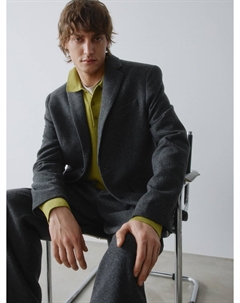 Костюмный пиджак из смесовой шерсти Sela