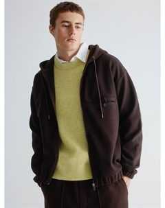 Толстовка оверсайз на молнии Sela