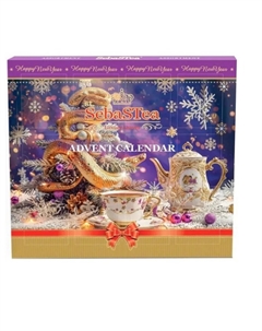 Чай advent calendar чаепитие 24 пакетика, 38 г Sebas tea