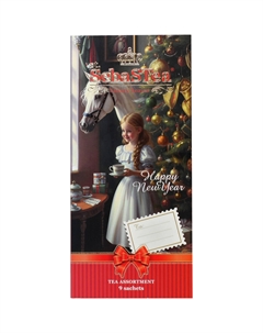 Чай ассорти девочка с лошадью 15 г Sebas tea