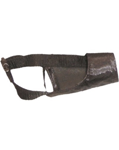 Намордник нейлоновый № 1 для собак средних пород (уиппет, грейхаунд), обхват носовых ремней: 17 см Зооник