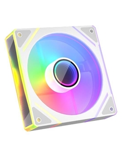 Вентилятор для корпуса FC7R White 120mm, 600-1800rpm, 47.65CFM, 32.2dBa, BULK 1stplayer