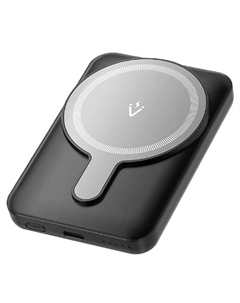 Аккумулятор внешний Vention FHSB0 беспроводной 5000mAh (USB-C + USB-C + Wireless) 20W Чёрный