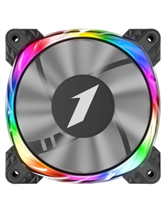 Вентилятор для корпуса FS7 Black FS7-BK 120mm, 600-800rpm, 47.65CFM, 32.2dBa, BULK 1stplayer