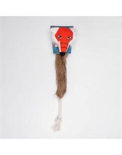 Игрушка с пищалкой для собак Лиса, 67х15х6,5 см Rurri