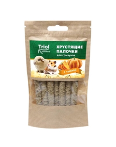 Лакомство хрустящие палочки для грызунов с тыквой Триол