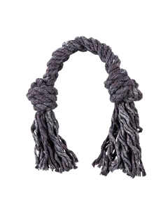 Игрушка для собак Канат 25 см, cерый Rurri