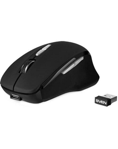Мышь беспроводная RX-590SW, Bluetooth/Радио, оптическая, USB, USB-C, 1600dpi, черный Sven
