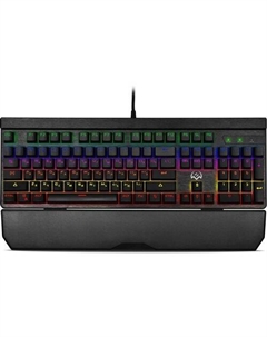 Клавиатура KB-G9500, USB, c подставкой для запястий, черный Sven