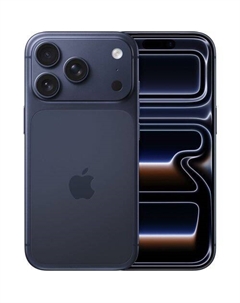 6.3" Смартфон Apple iPhone 17 Pro 512Gb, A3523, NFC, OLED, 120Гц, темно-синий