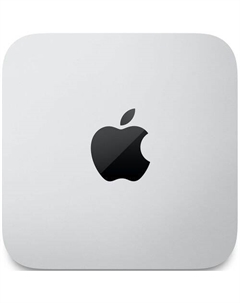 Компьютер Apple Mac studio A2901 Apple M2 Ultra 24 core, 64ГБ, 1ТБ(SSD), Apple, CR, macOS, серебристый