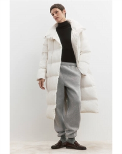 Пуховик стеганый на натуральном утеплителе Befree