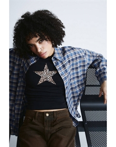 Рубашка фланелевая в клетку Befree