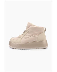 Ботинки-дутики на высокой подошве Abricot